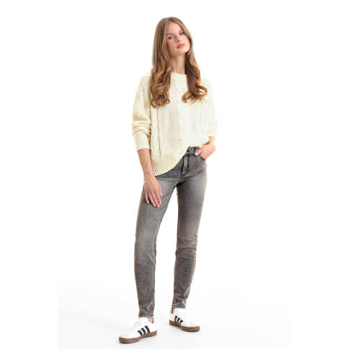 anytime regular waist skinny jeans grijs afbeelding