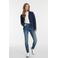 Anytime regular waist skinny jeans gewassen blauw