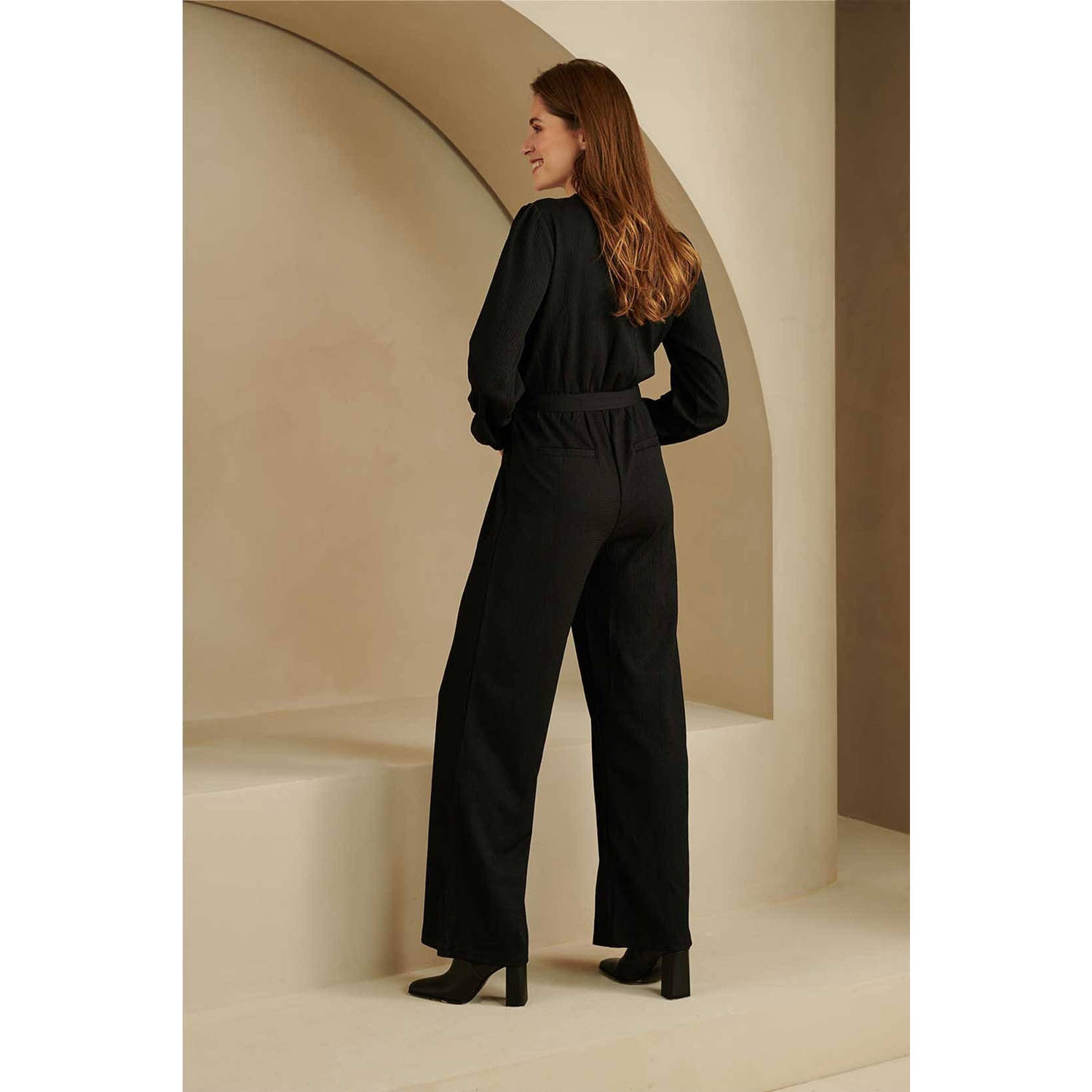 Lofty Manner Stijlvolle Avah Jumpsuit Black Dames