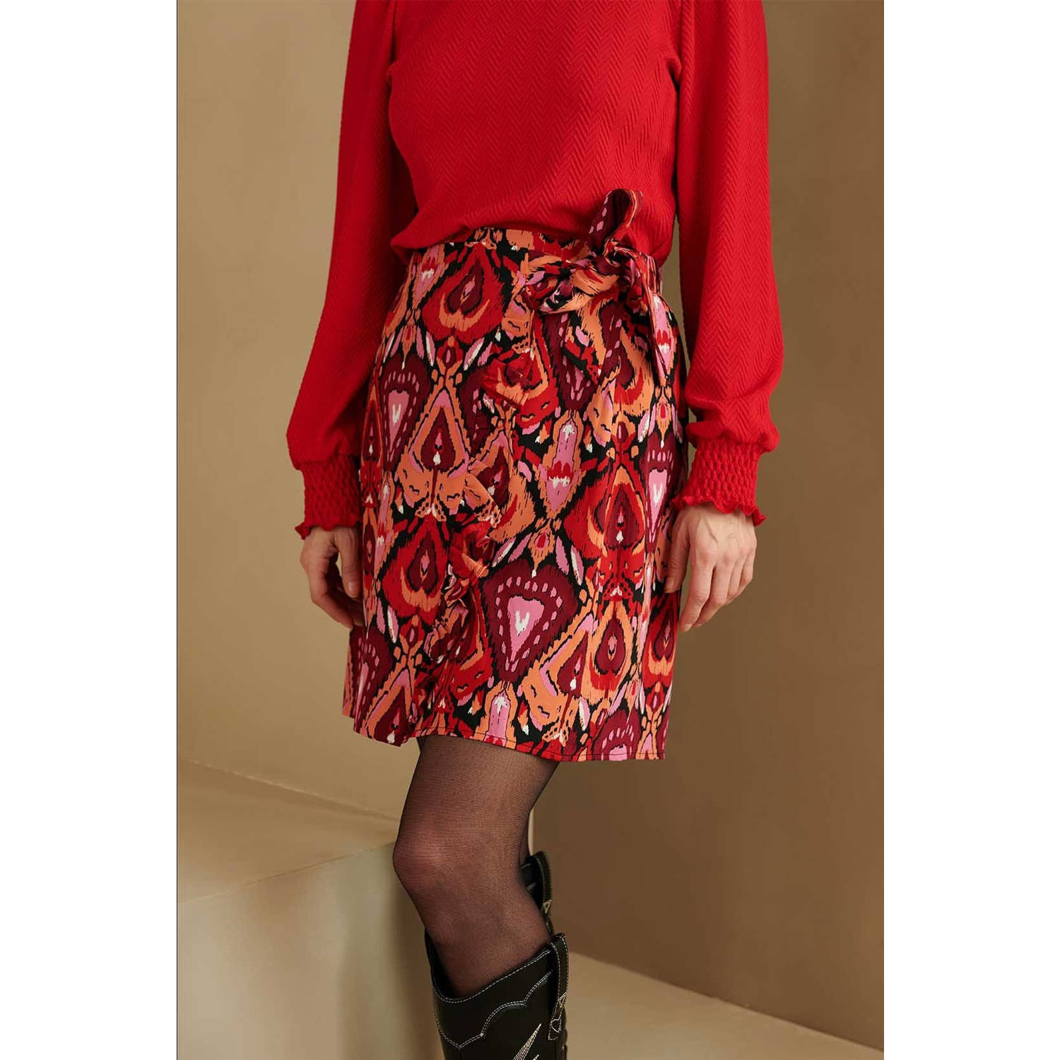 Lofty Manner Keily Sweater Red Dames