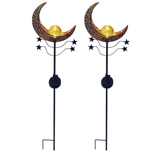 Luxform solar Moon Mandala, orange (set van 2) afbeelding
