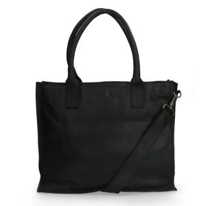leren crossbody tas zwart