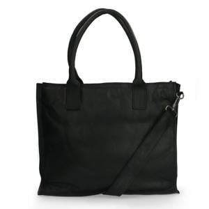 leren crossbody tas zwart