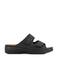 Medicus leren slippers zwart