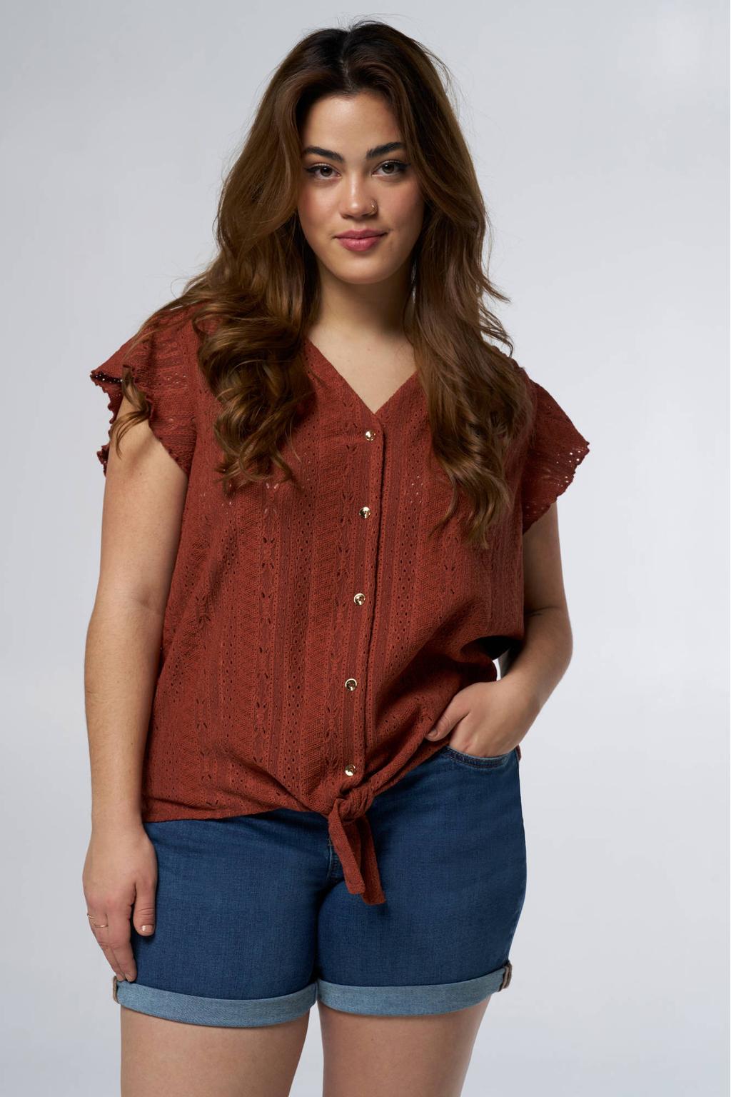 MS Mode blouse rood kopen? | Morgen in huis | wehkamp