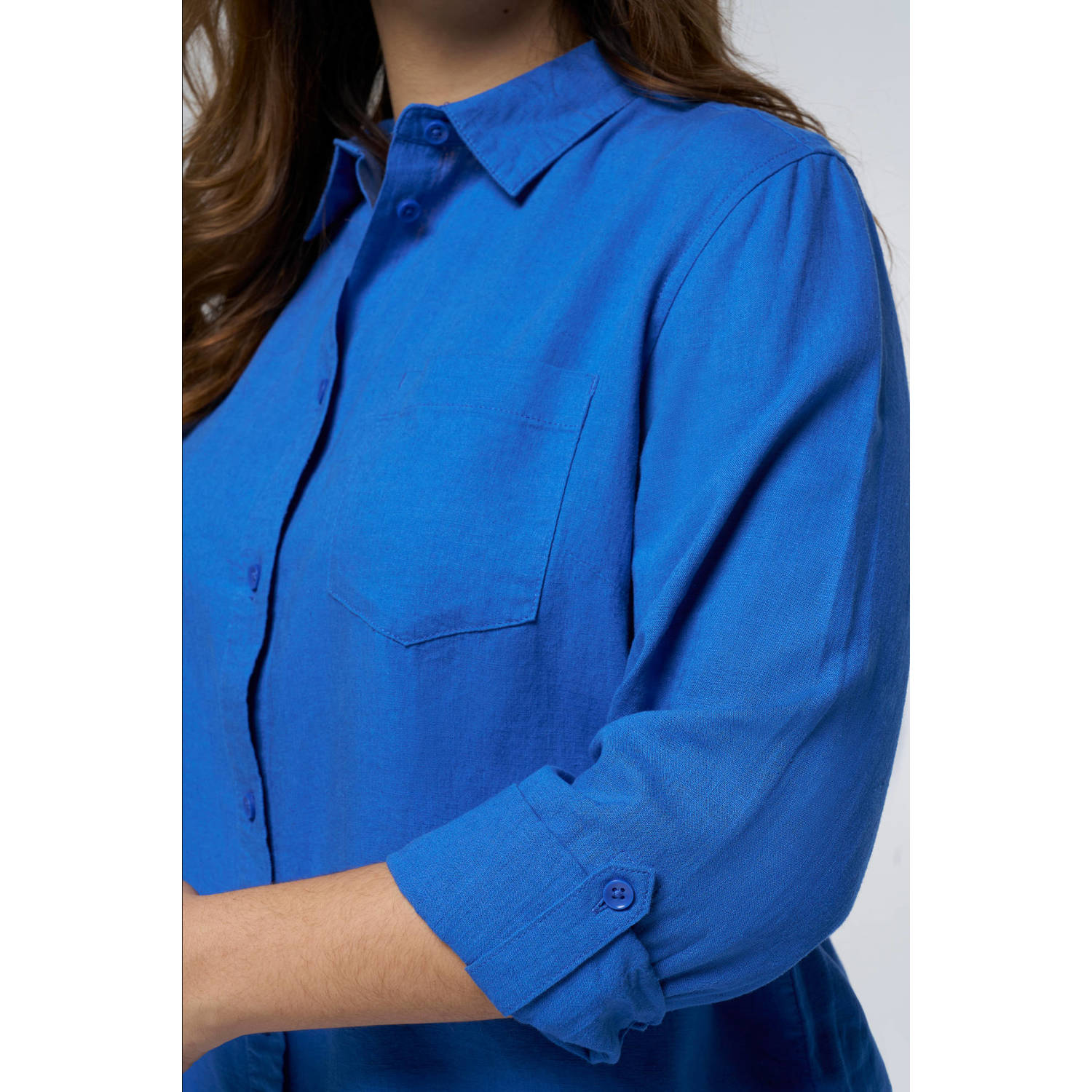 MS Mode blouse blauw