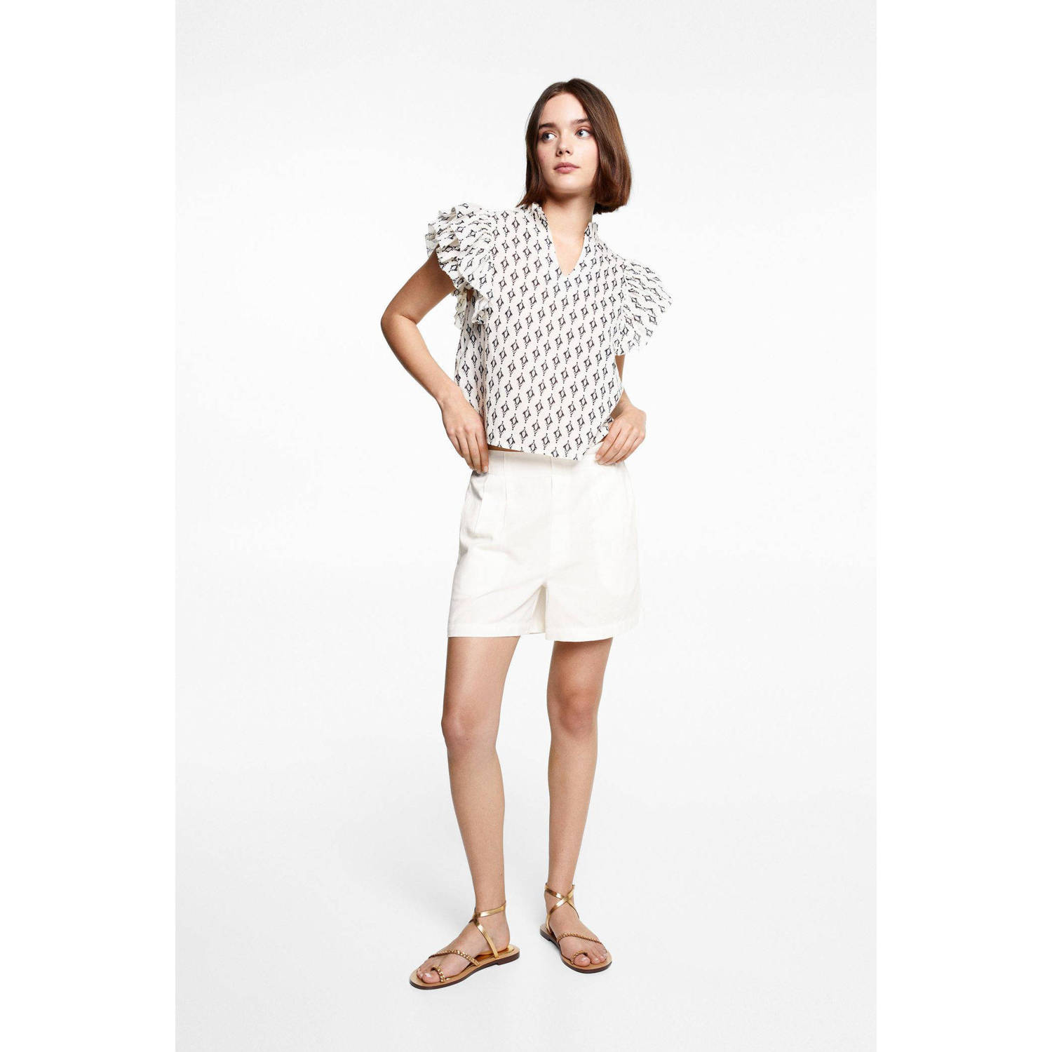 Mango Kids chino short wit