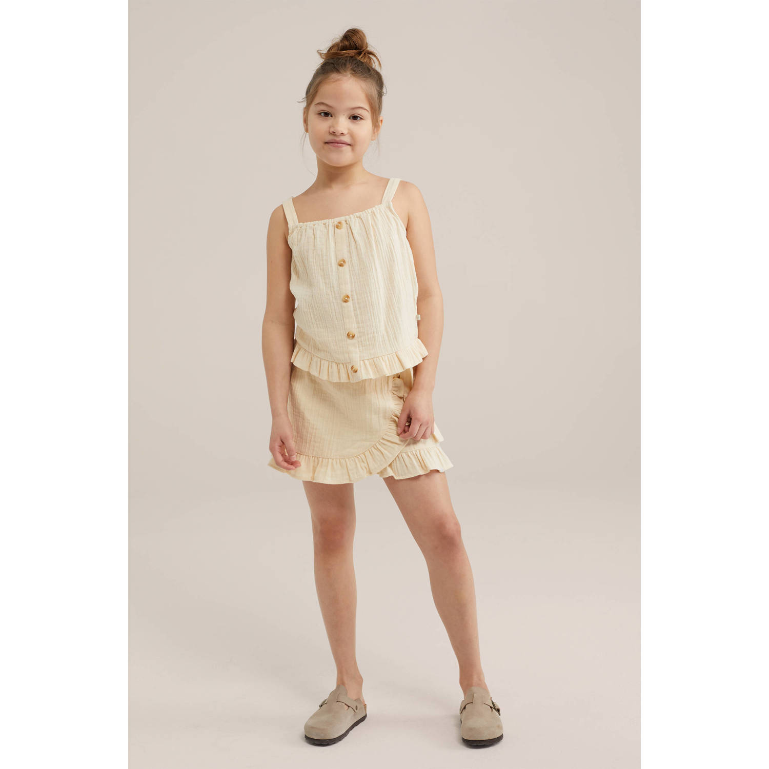 WE Fashion skort beige