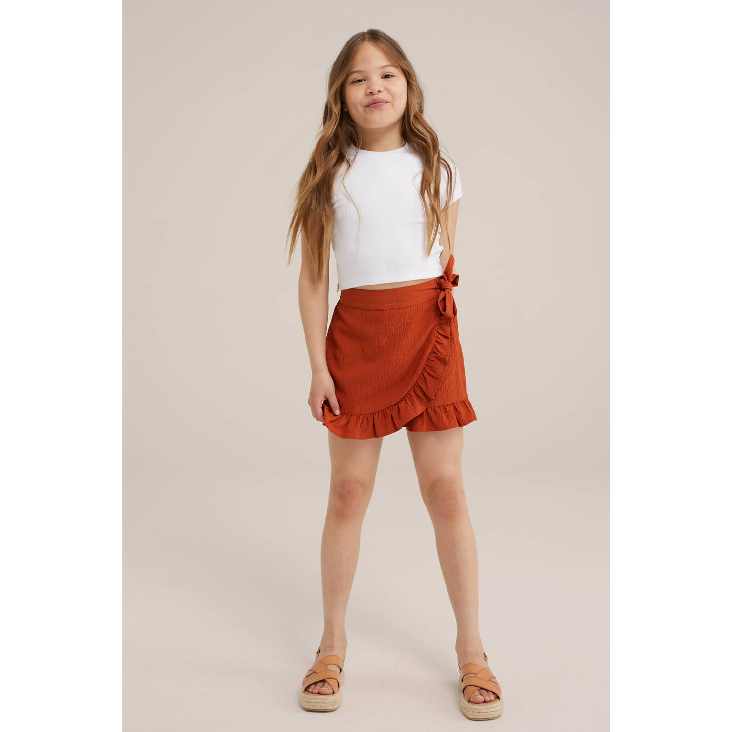 WE Fashion effen skort