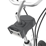 thumbnail: Urban Iki Ta—ke fietsstoeltje voor - Inaho Beige/Bincho Black