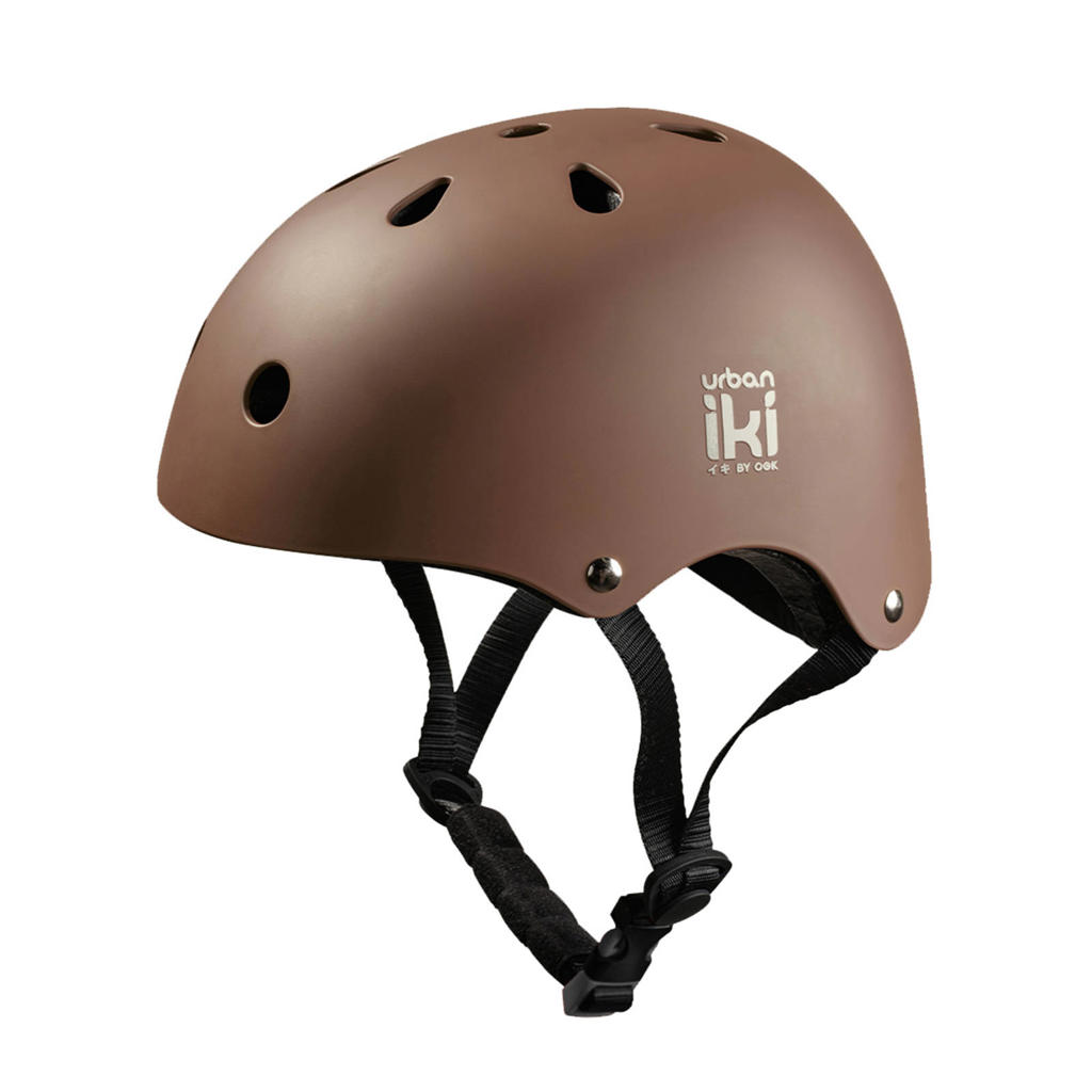 Urban Iki kinder fietshelm M (50-54 cm) - Kurumi Brown