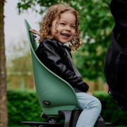 thumbnail: Urban Iki Taâ€”ke fietsstoeltje achter - Icho Green/Kurumi Brown
