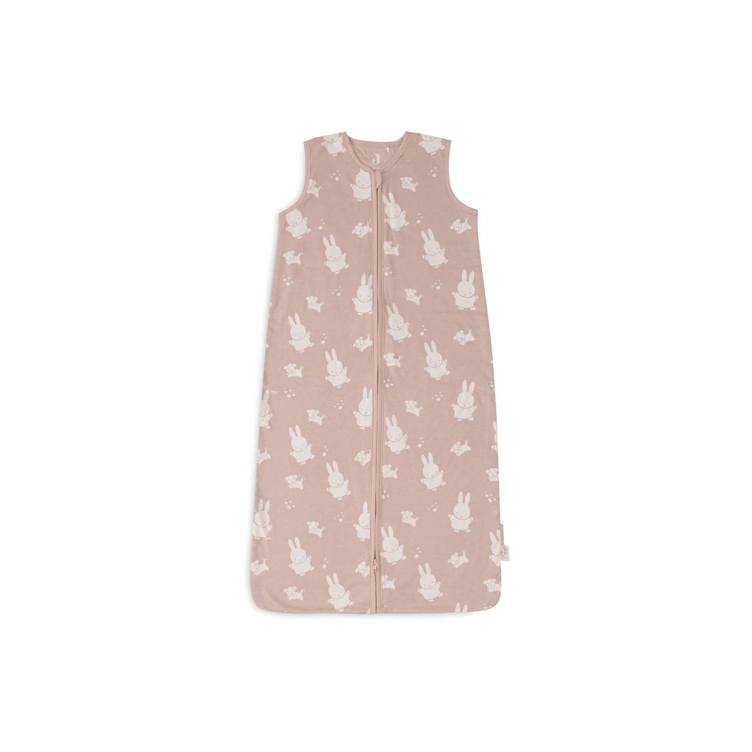 Jollein jersey slaapzak Miffy & Snuffy Wild Rose Babyslaapzak Roze Personage 110 cm