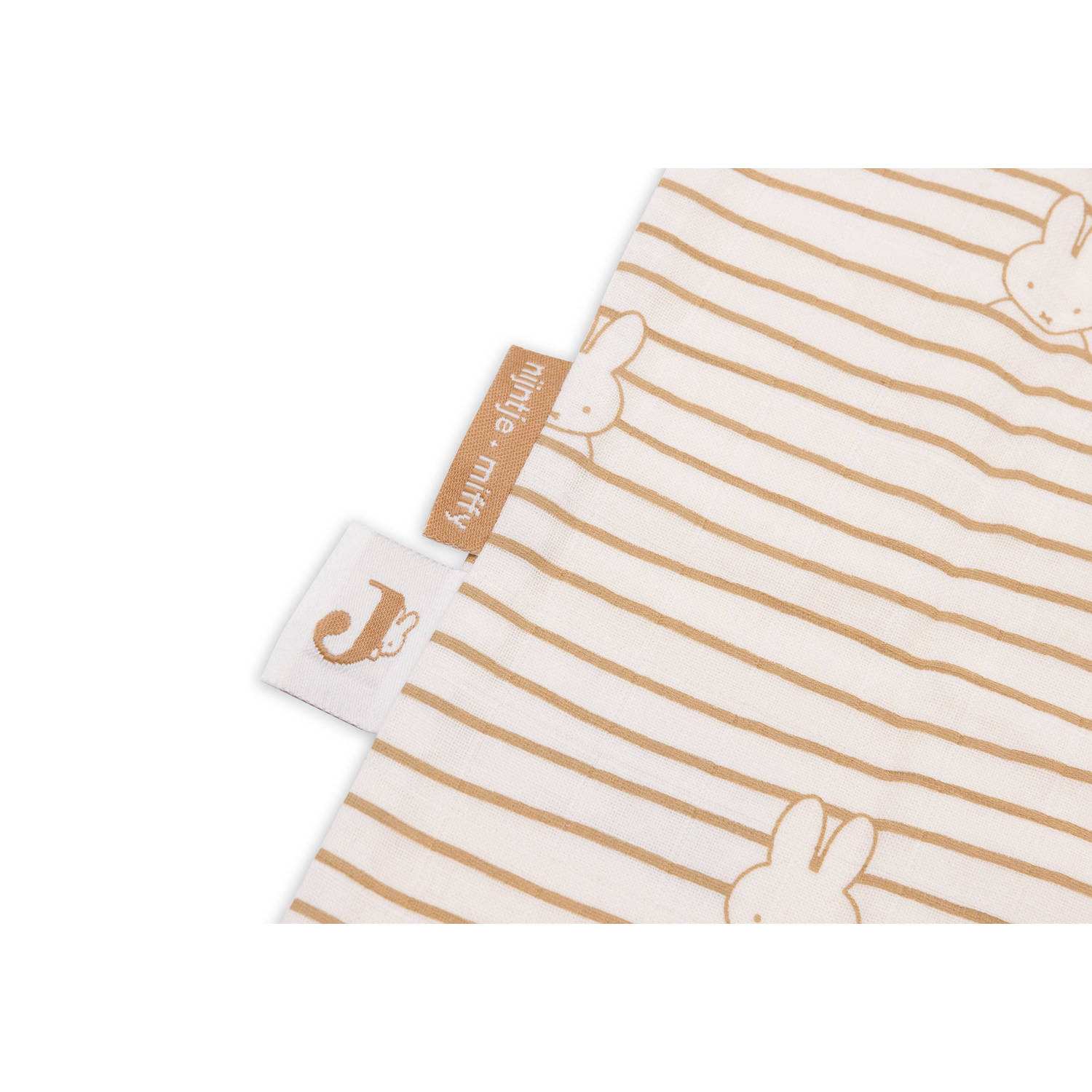 Jollein hydrofiele slaapzak Miffy Stripe Biscuit