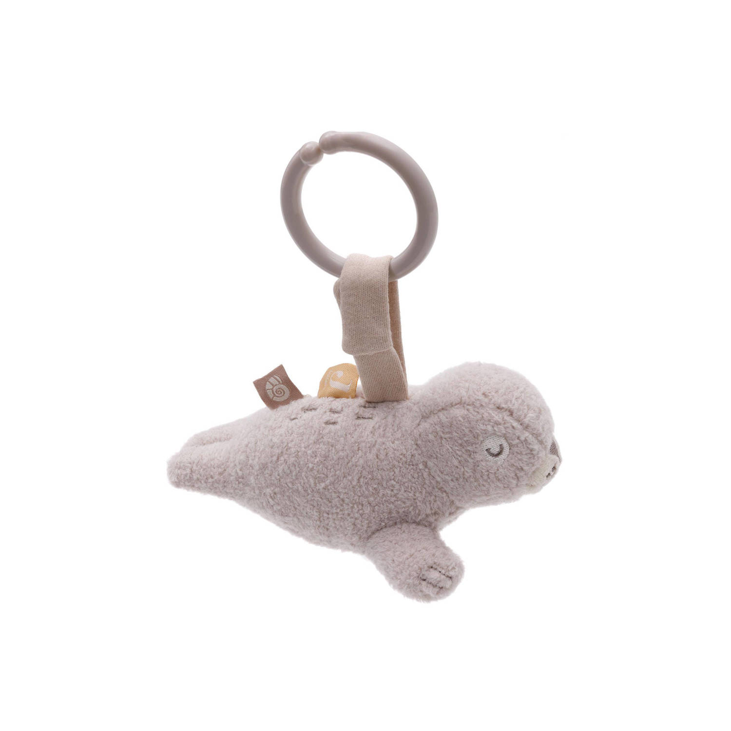 Jollein wagenhanger Deepsea Seal Accessoire Beige | Accessoire van