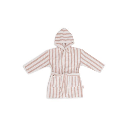 Jollein badjas Stripe Terry Wild Rose afbeelding