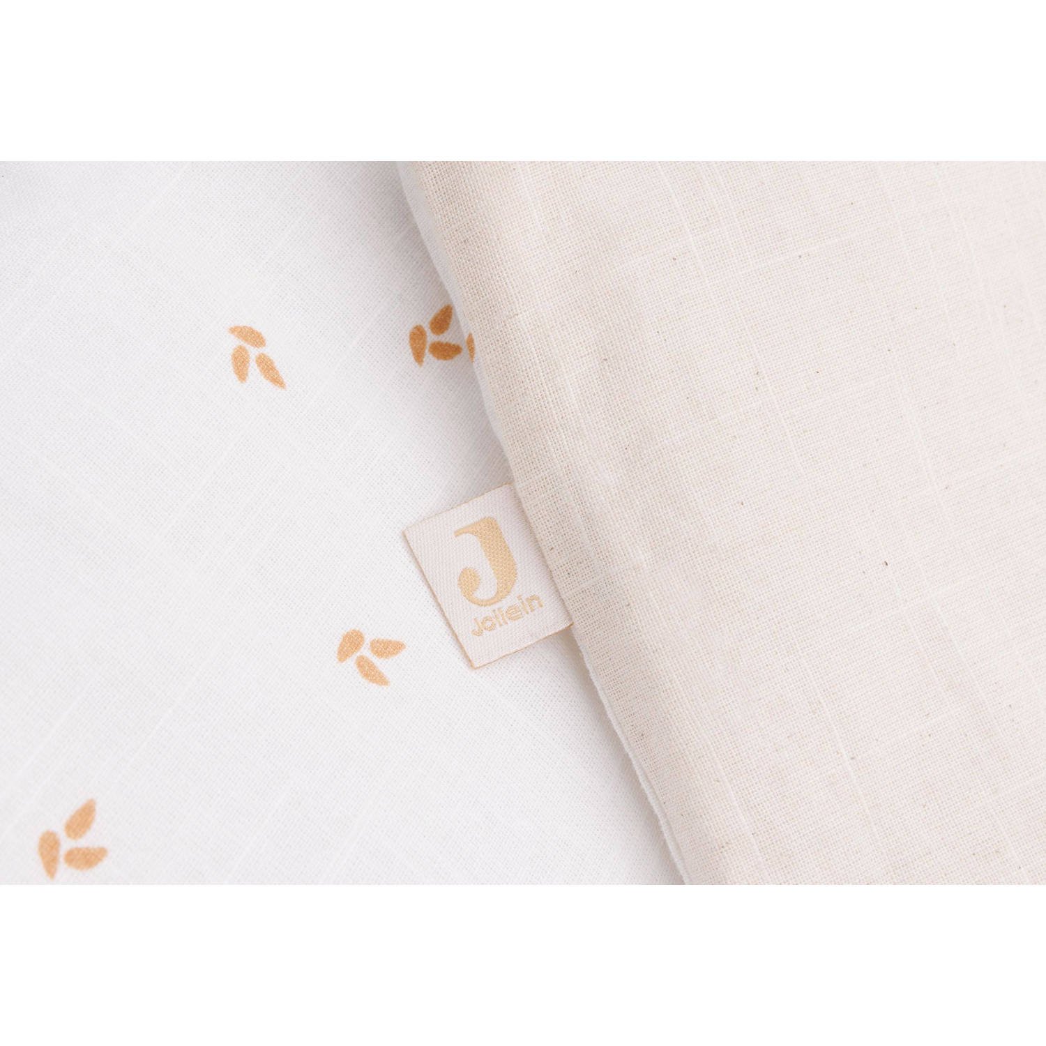 Jollein kinderbed dekbedovertrek met sloop Harvest Natural