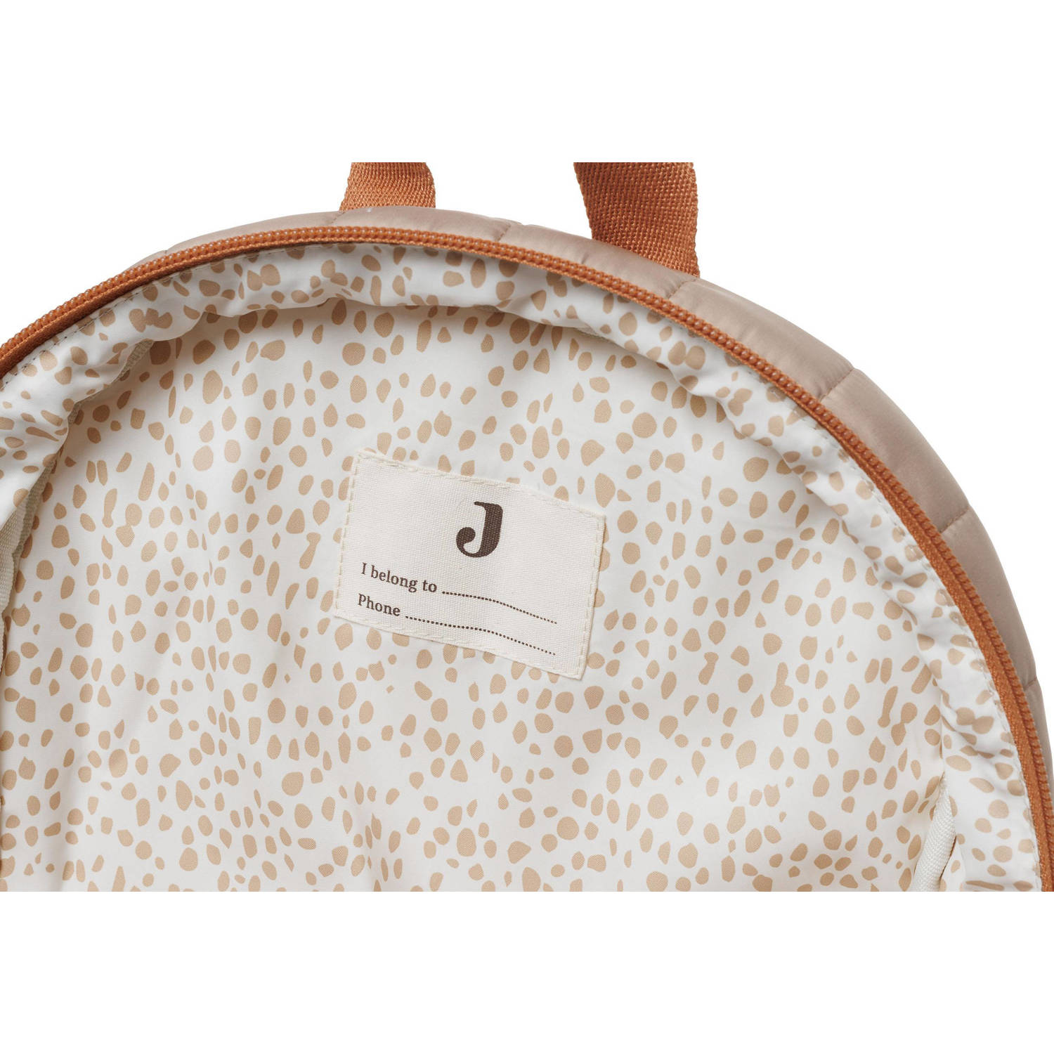 Jollein puffed rugtas Biscuit beige