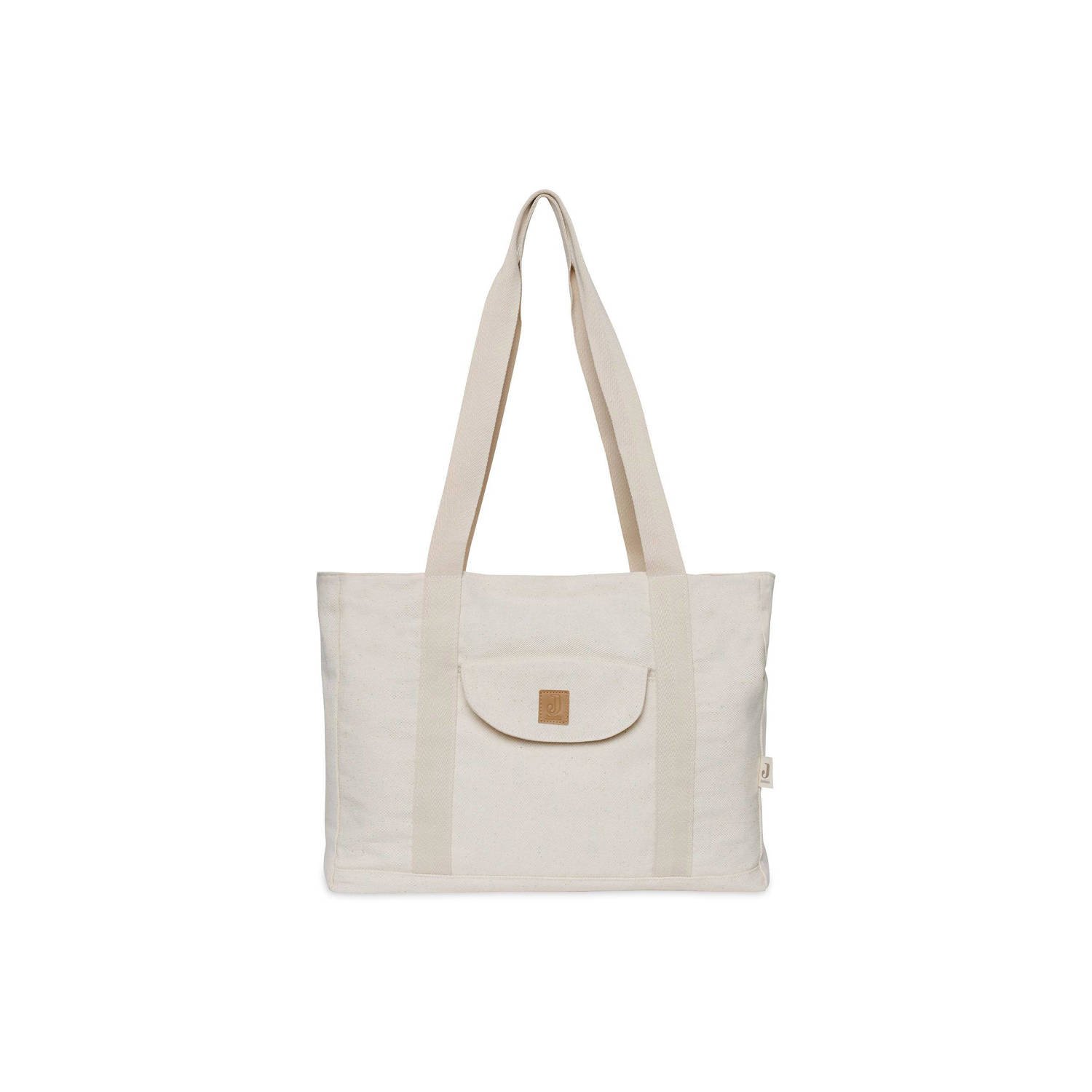 Jollein luiertas shopper Twill Natural Beige | Luiertas van