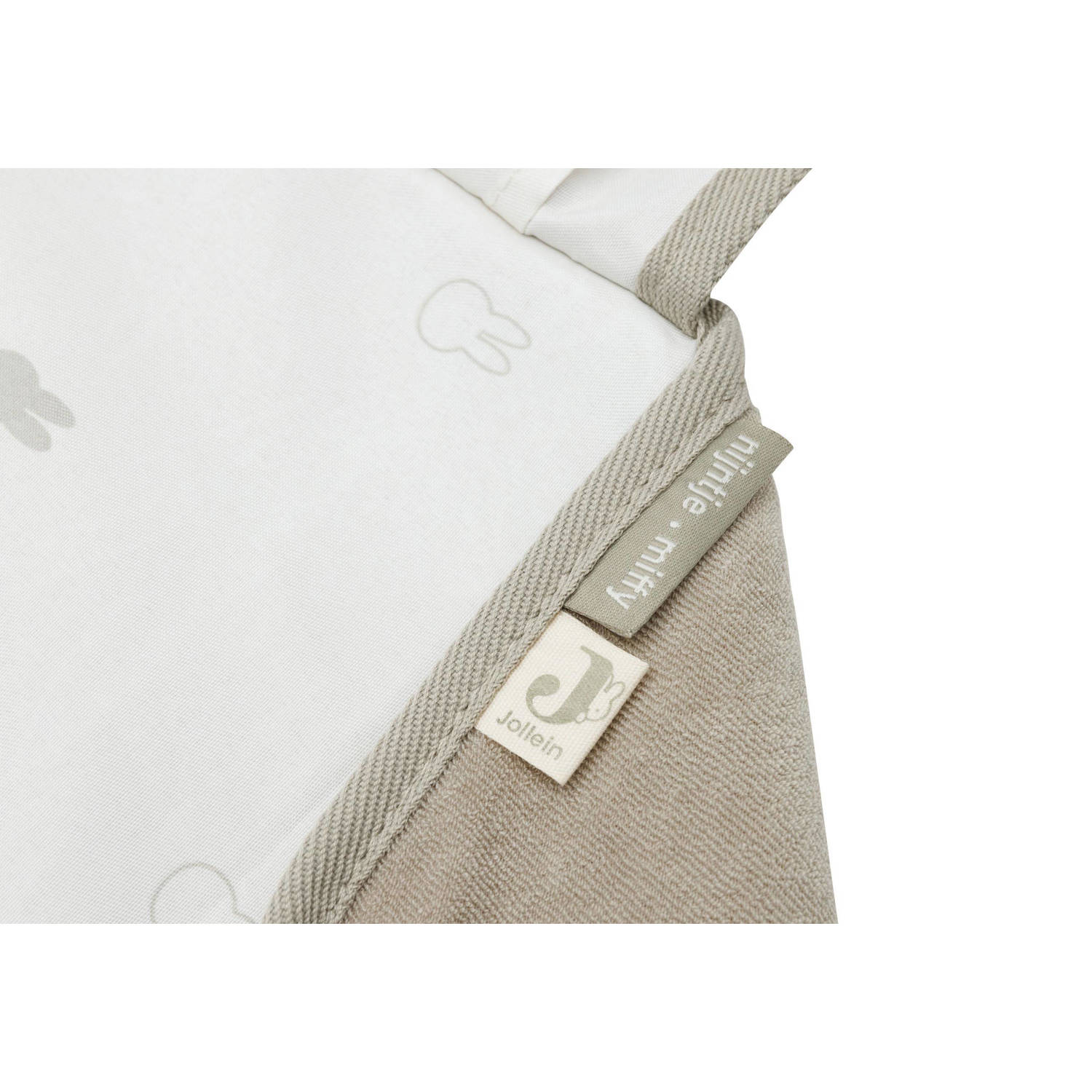 Jollein badstof verschoningsmat Miffy Olive Green