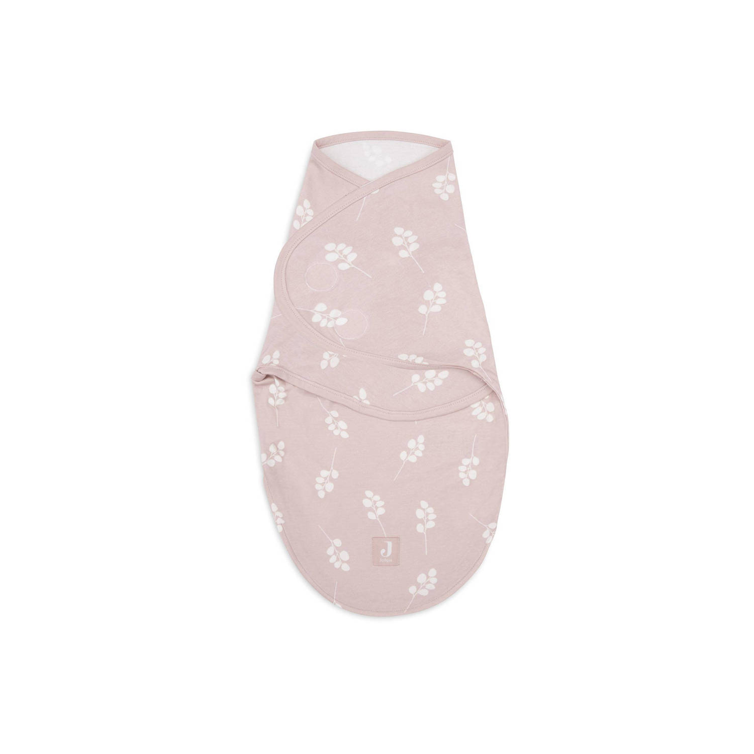 Jollein baby slaapzak wrapper 0-3 maanden Twig Wild Rose Inbakerdoek Roze 50 62