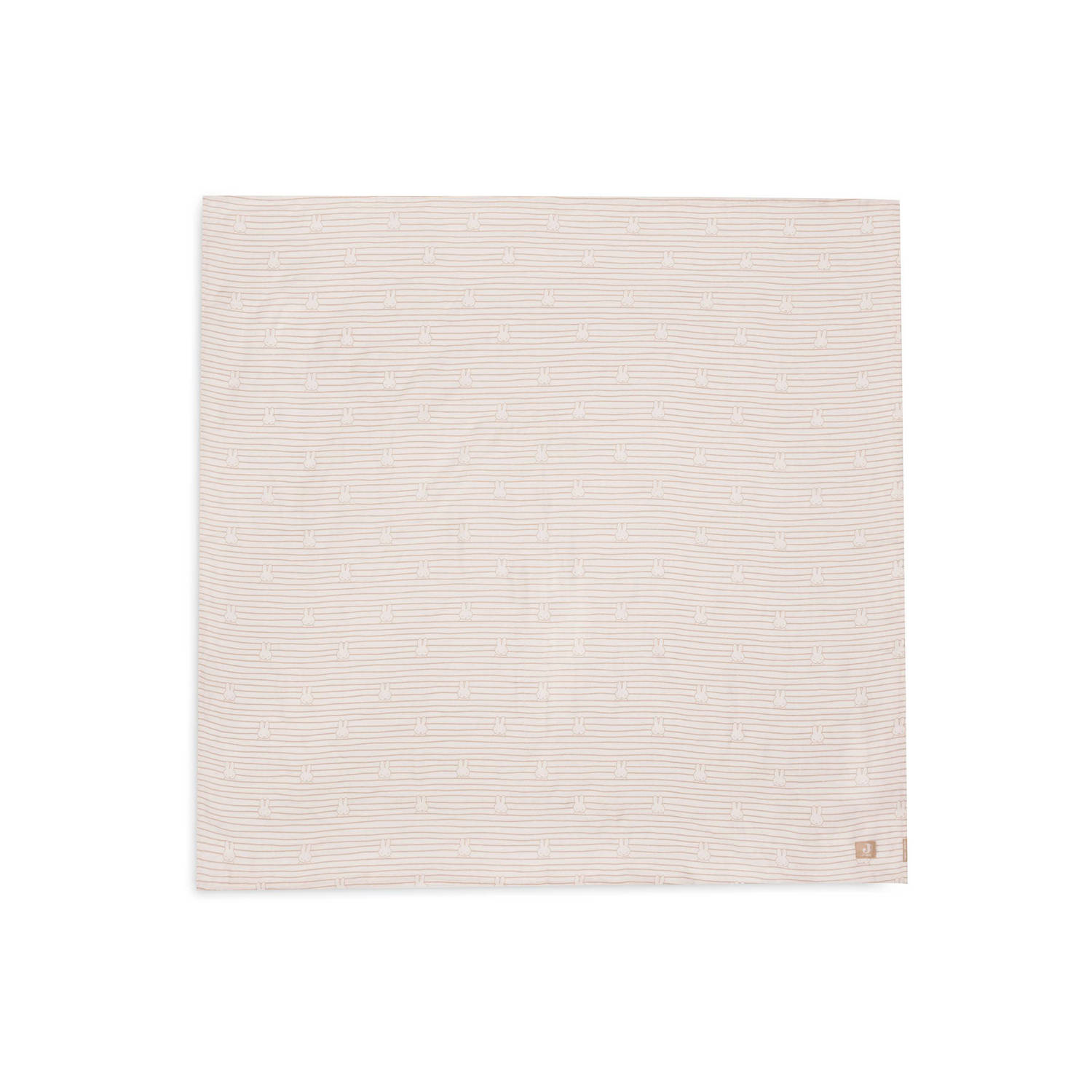 Jollein hydrofiele doek large Miffy Stripe Biscuit set van 2
