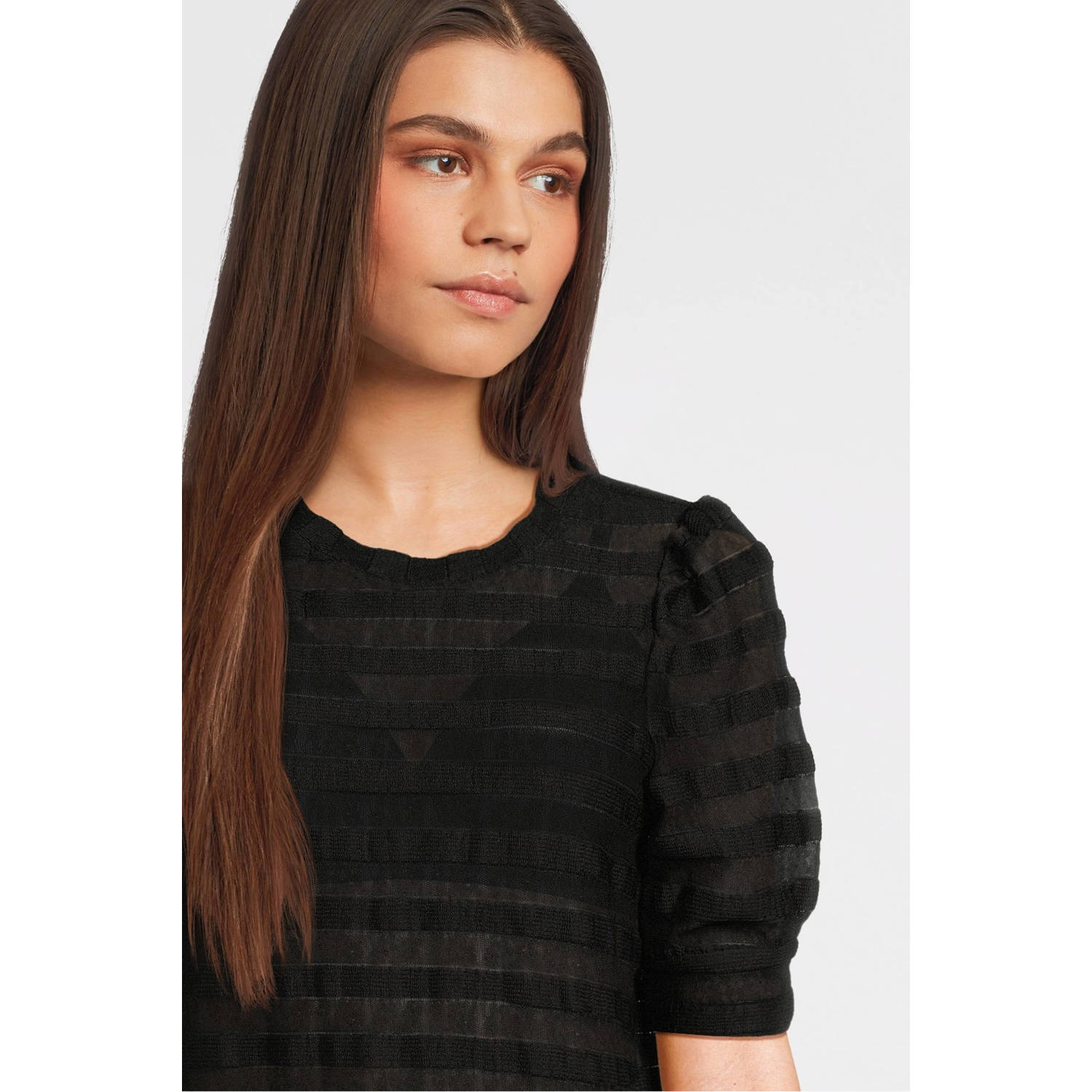 VERO MODA top VMNICOLINE zwart