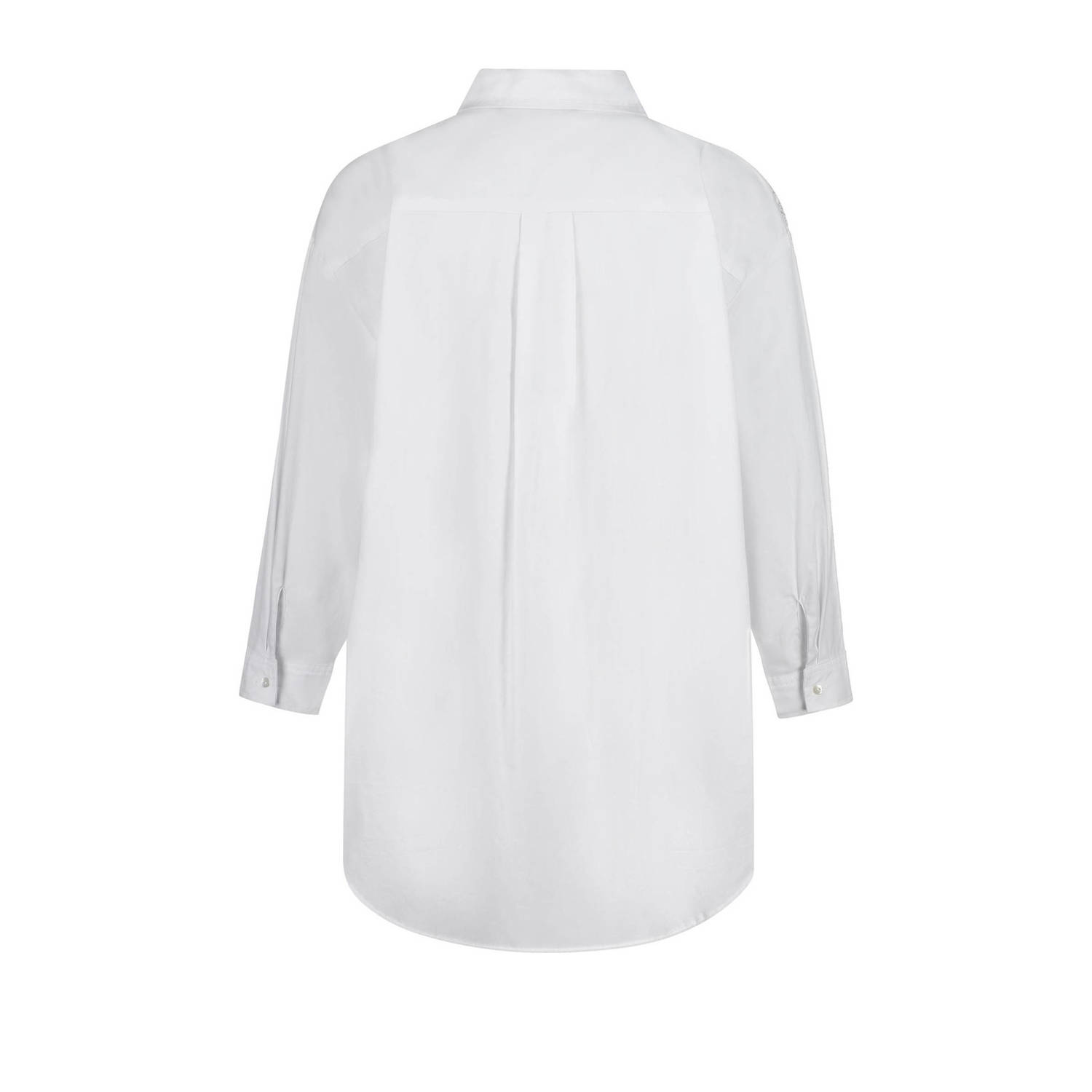 Expresso geweven blouse wit