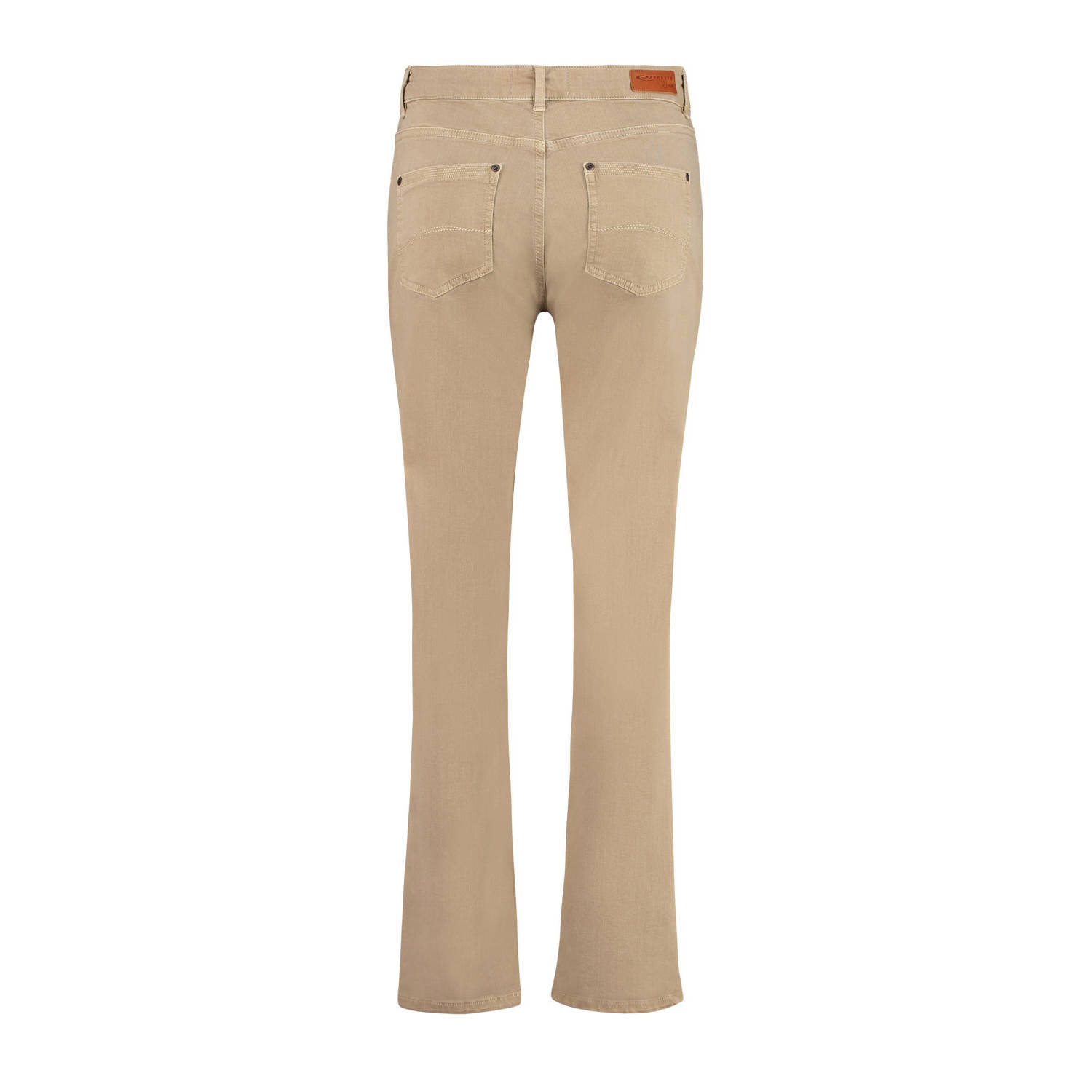 Expresso flared jeans beige