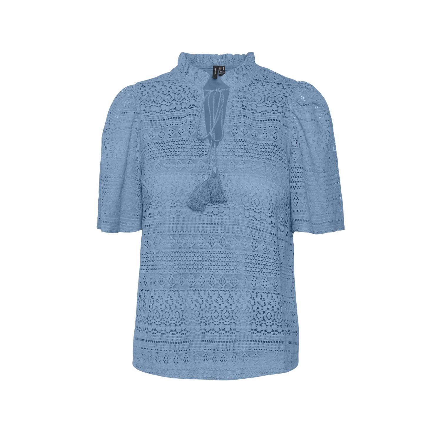 Vero Moda T-shirt met ajourpatroon model 'HONEY'