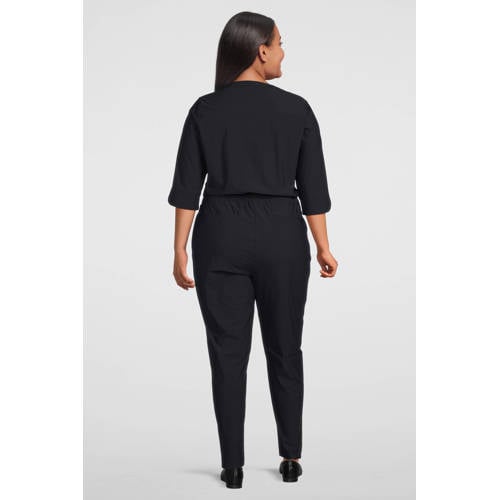 GREAT LOOKS travelstof jumpsuit donkerblauw afbeelding