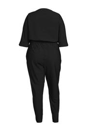thumbnail: GREAT LOOKS travelstof jumpsuit zwart
