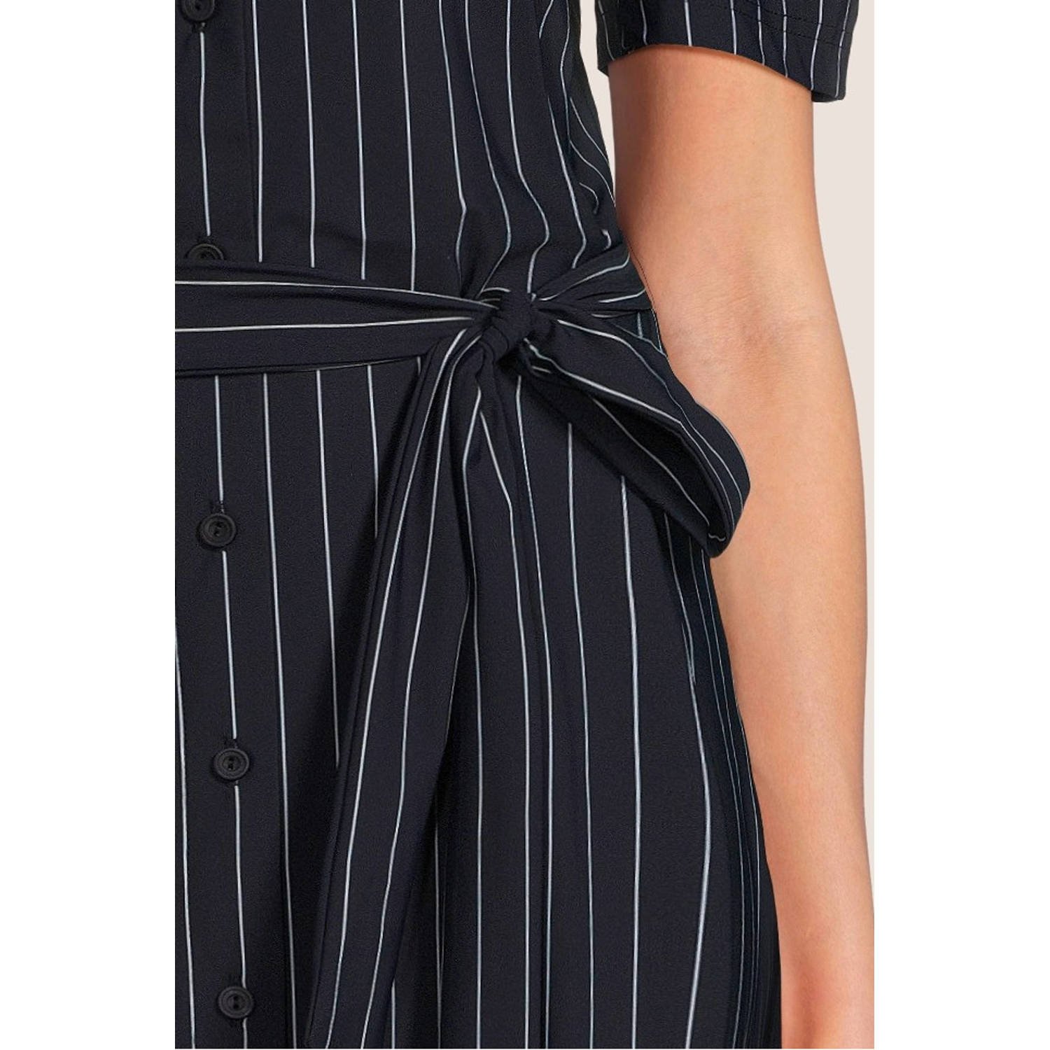 Imagine travel blouse jurk krijtstreep print