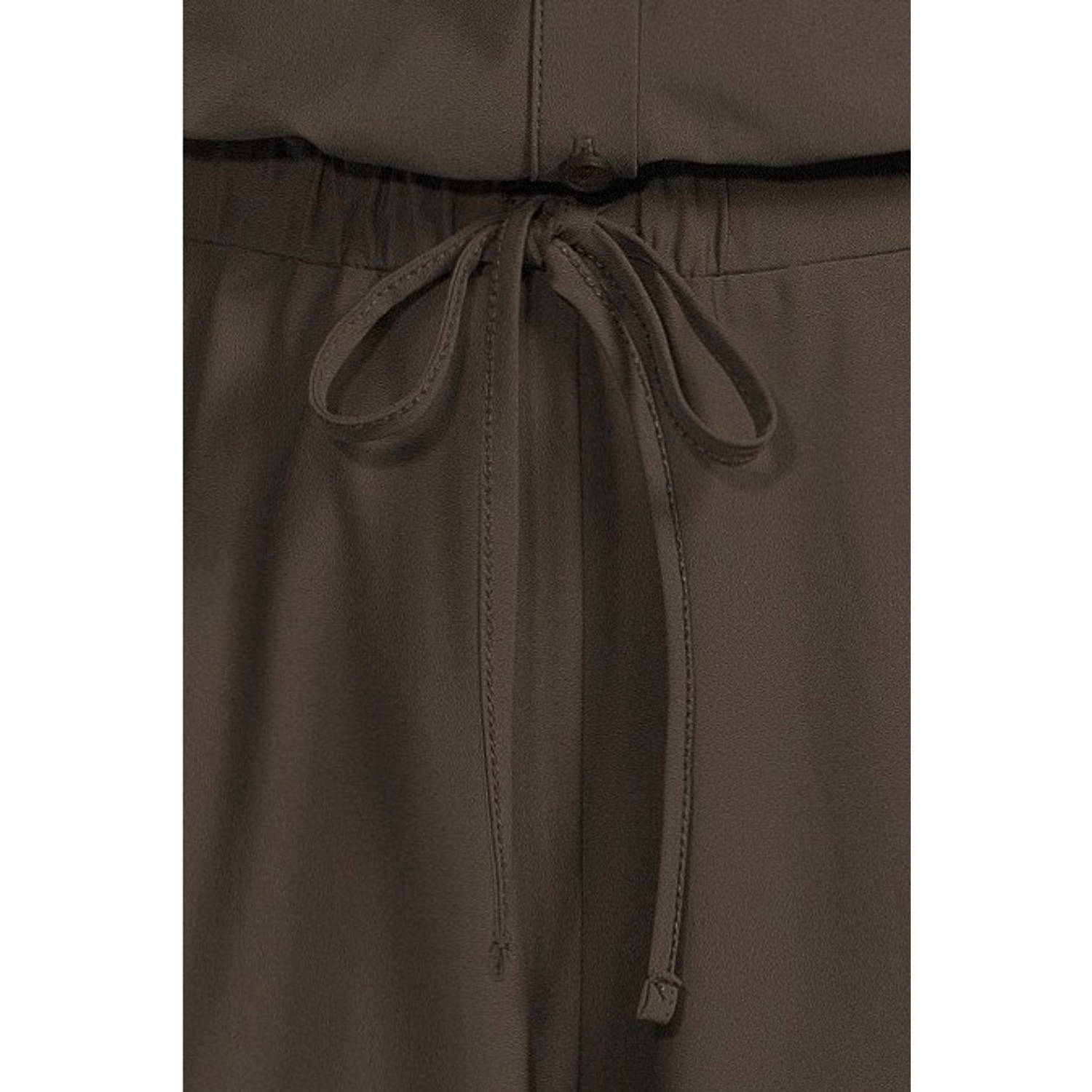 Imagine travelstof jumpsuit kaki