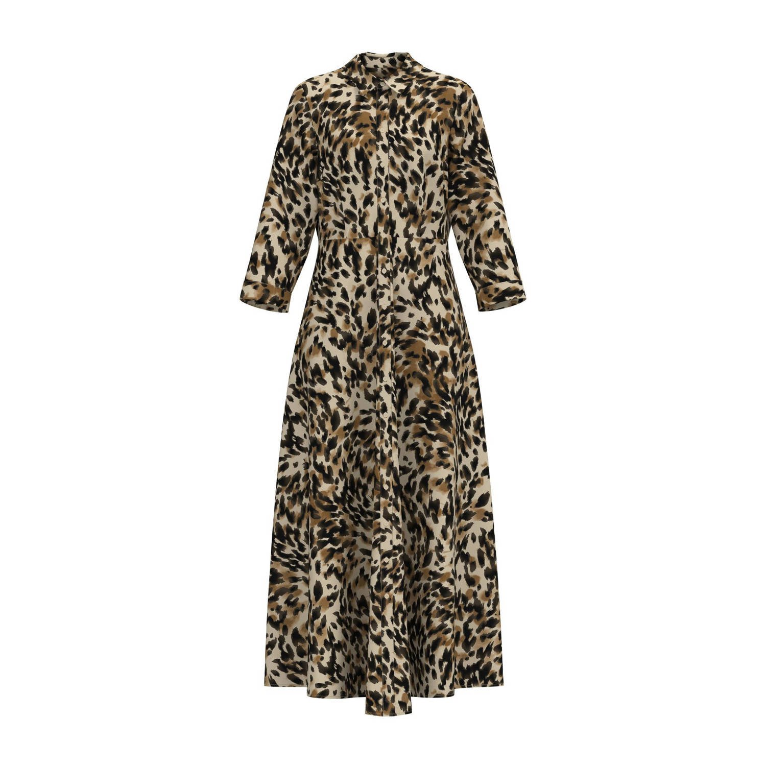 Y.A.S Jurk met overhemdkraag YASSAVANNA LONG SHIRT DRESS