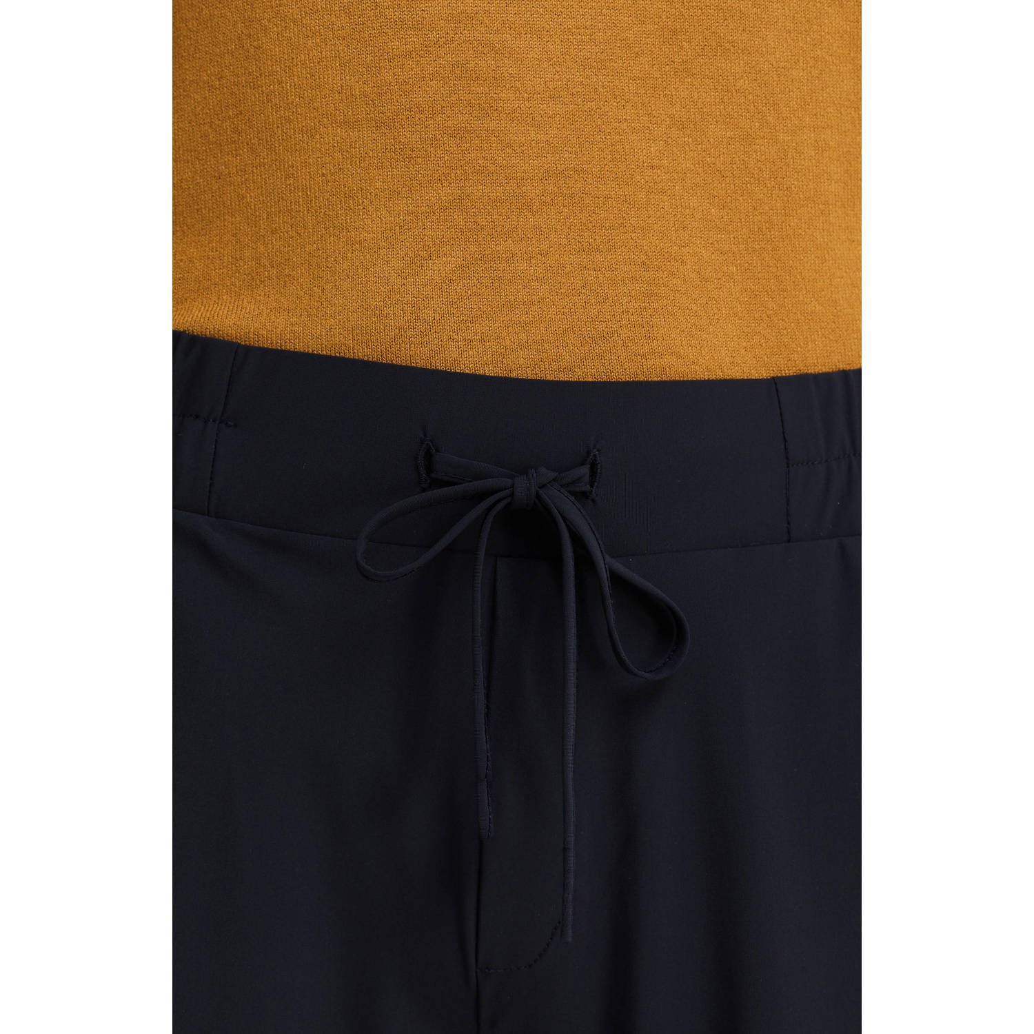 Imagine travel slim fit broek marineblauw