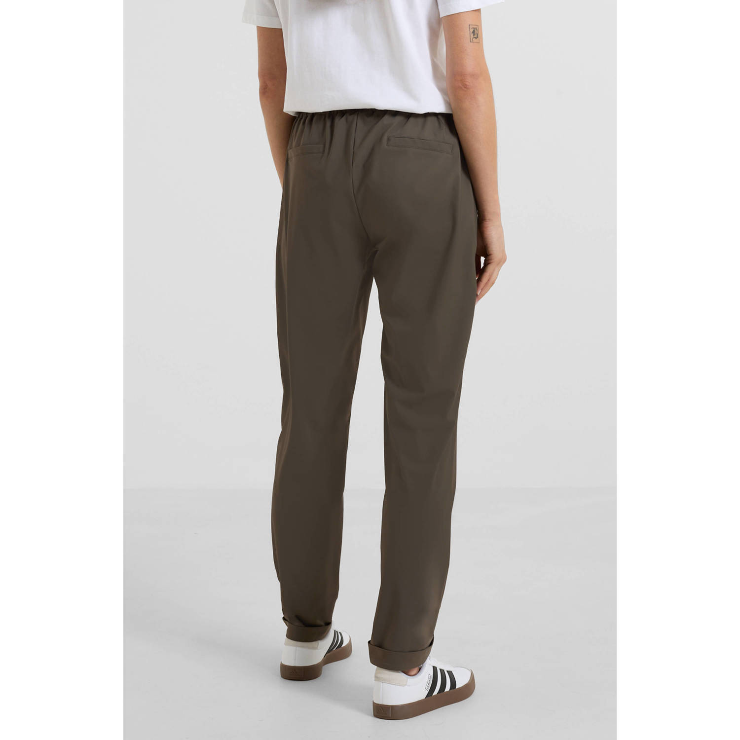Imagine travel slim fit broek khaki