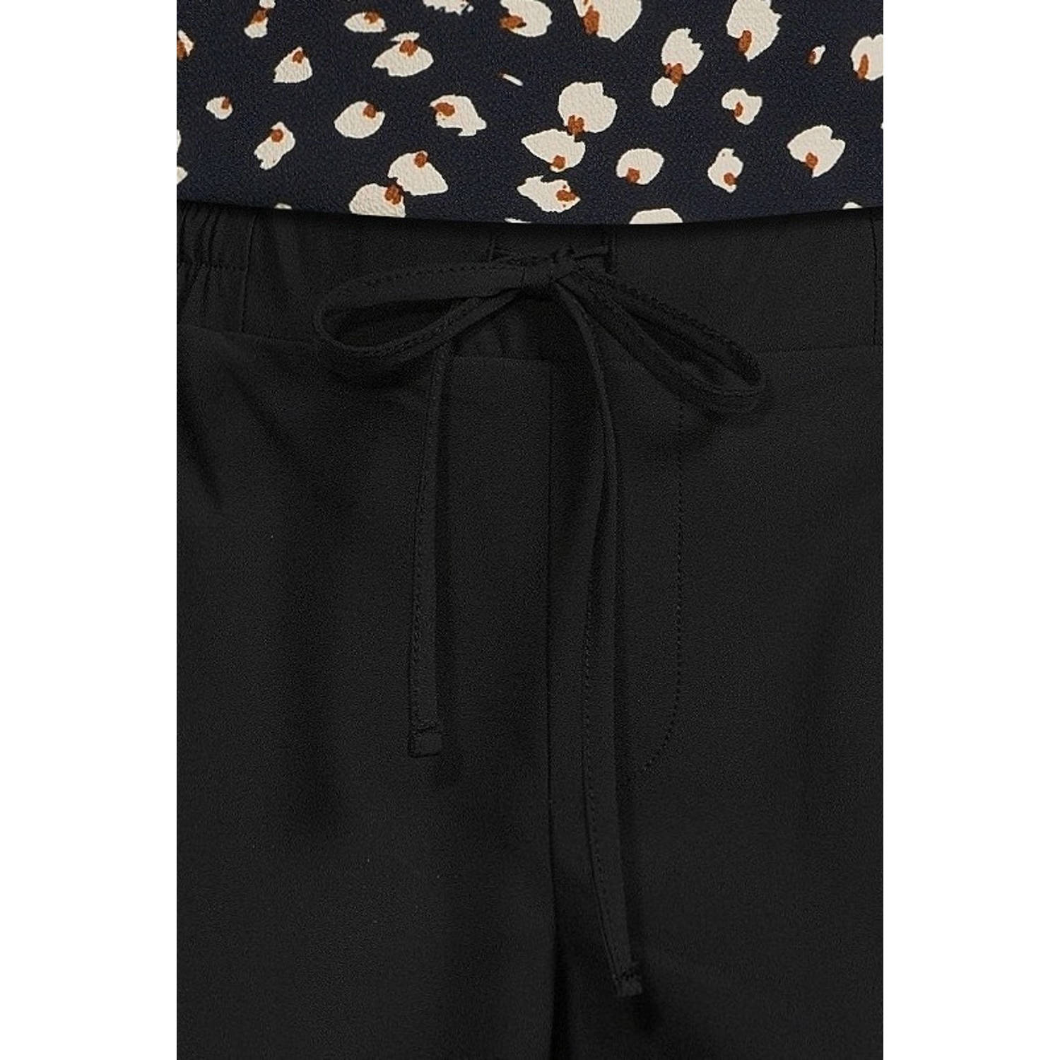 Imagine travel slim fit broek zwart