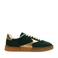 Scotch & Soda suède sneakers groen/goud
