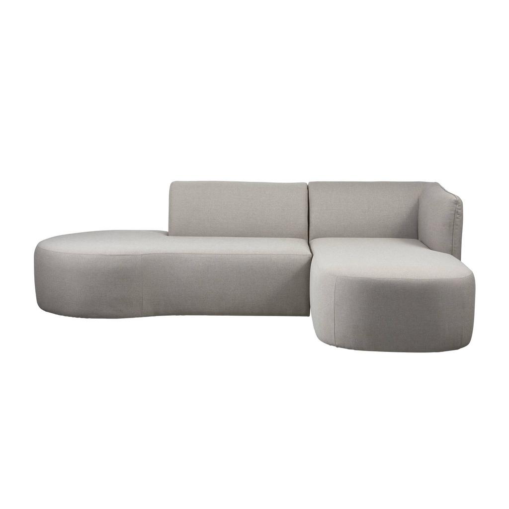 WOOOD WOOOD Chios Loungeset Tuin - Aluminium - Naturel - 71x258x168