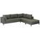 WOOOD WOOOD Sicilië Loungeset Tuin – Aluminium – Groen – 60x246x262