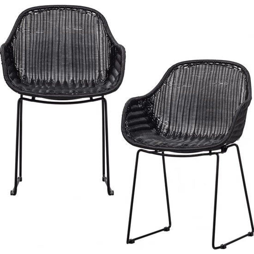 WOOOD loungestoel Willow (set van 2)