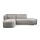 WOOOD Chios Loungeset Tuin - Aluminium - Naturel - 71x258x168