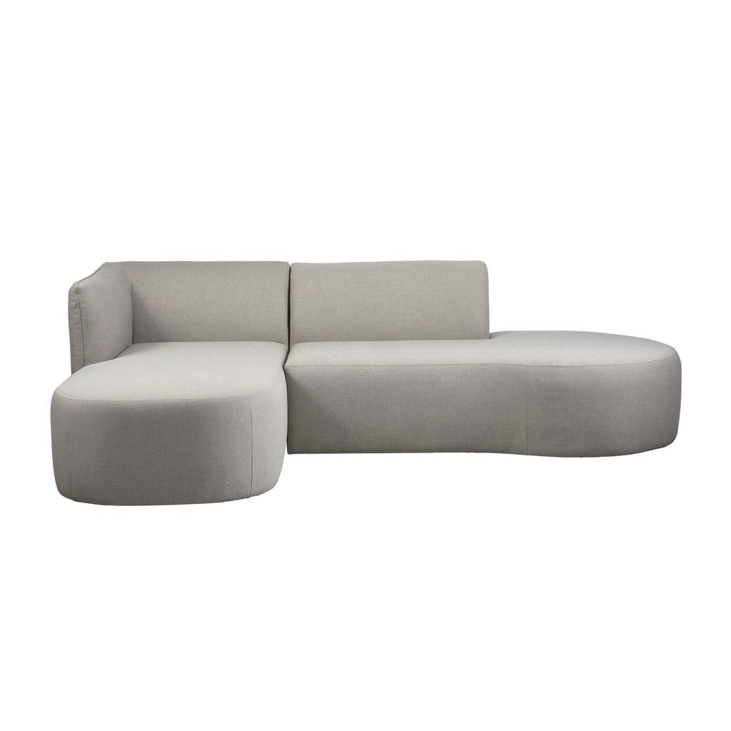WOOOD WOOOD Chios Loungeset Tuin - Aluminium - Naturel - 71x258x168