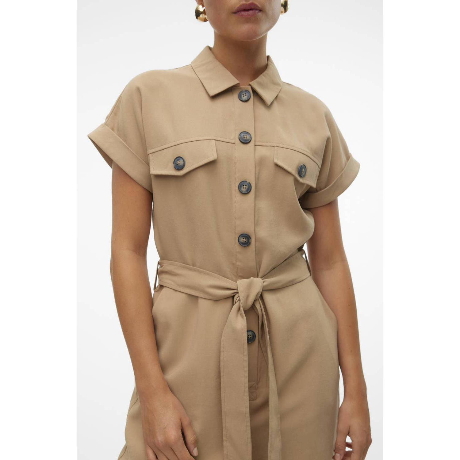 VERO MODA jumpsuit VMMAGGI bruin