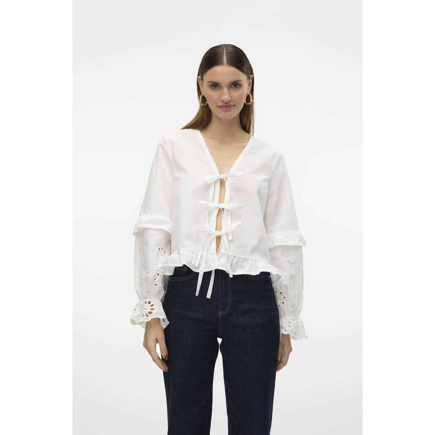 VERO MODA top VMSEHRA ecru