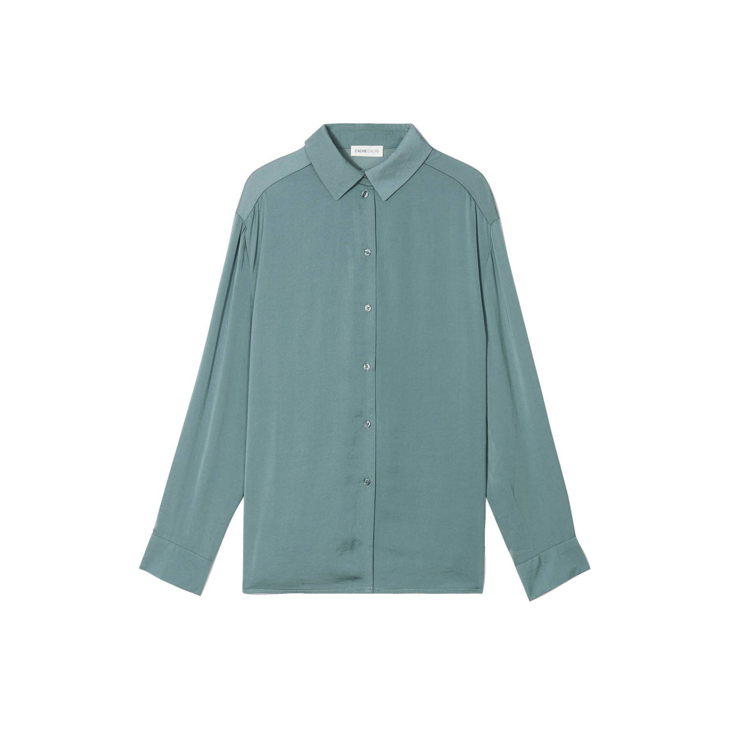 Cache blouse grijsgroen