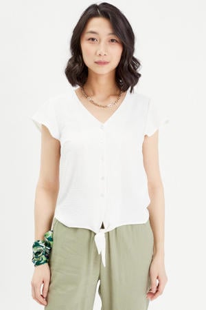blouse ecru