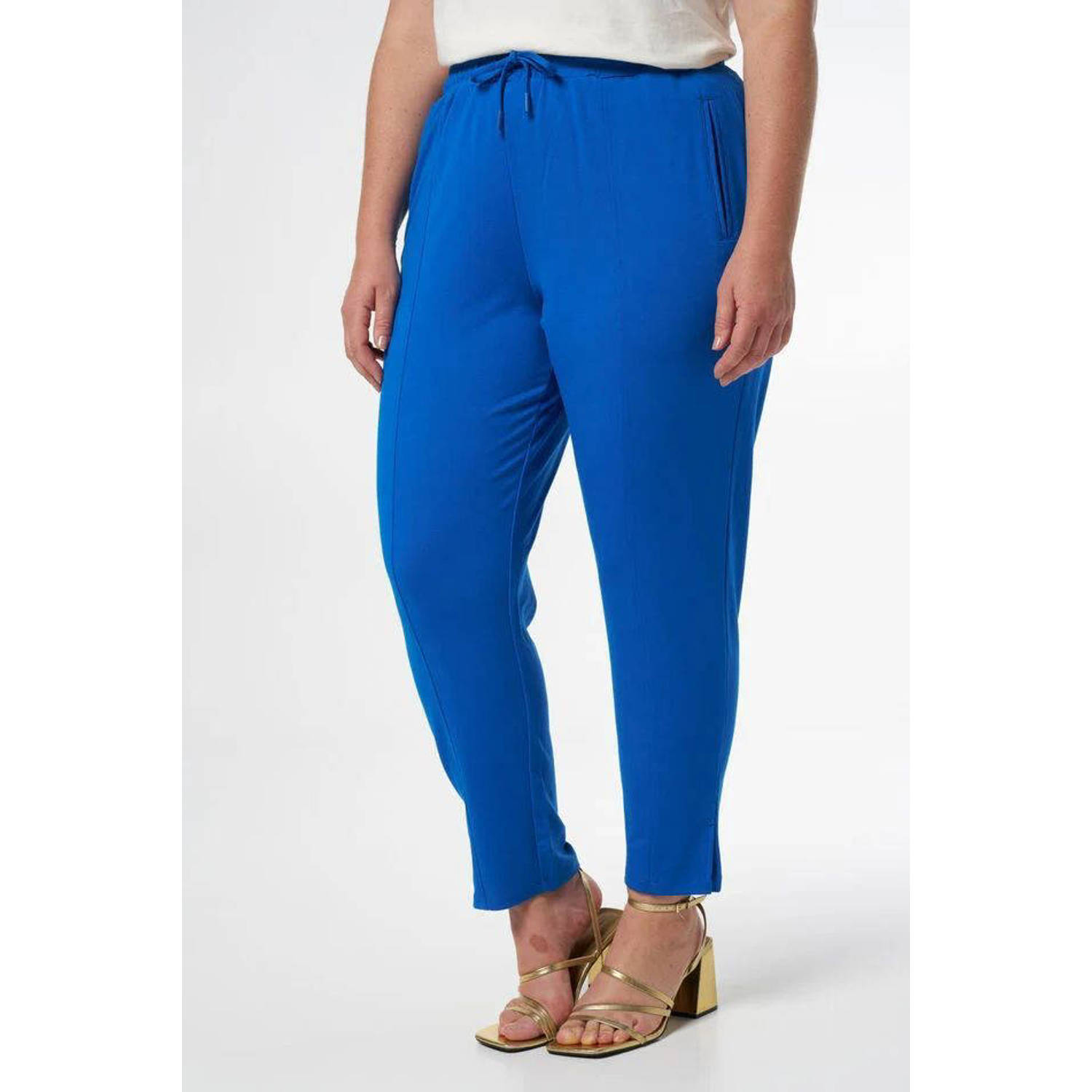 MS Mode broek blauw
