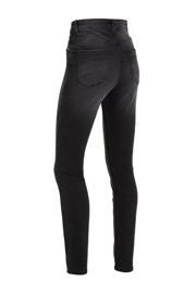 thumbnail: Anytime high waist skinny jeans gewassen zwart